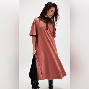 SOLD OUT Free People Chandler Polo Midi Dress NEW WITH TAGS XS